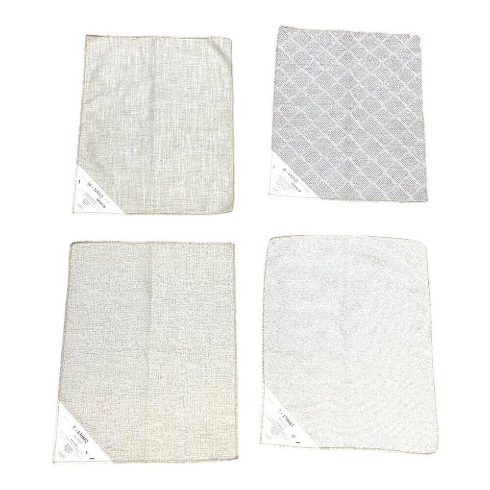 High Quality Fabric Craft Lot Polyester Samples Thick High Quality Beige